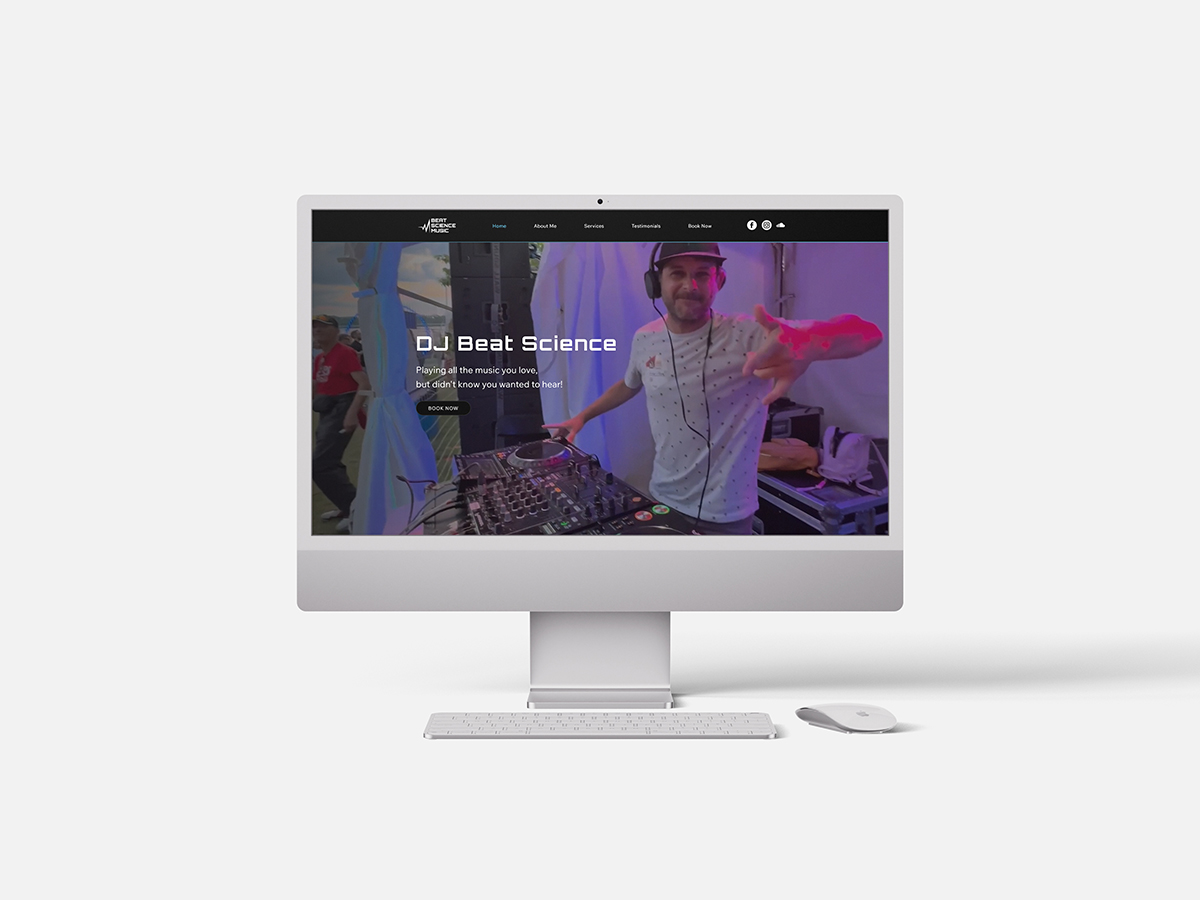 Preview of DJ Beat Science Website project