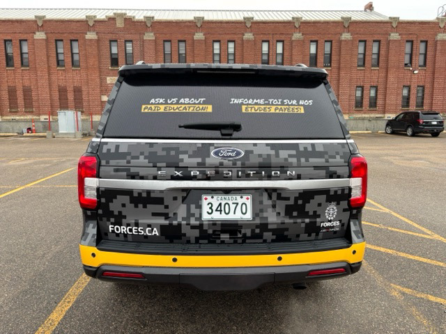Ford Expedition vehicle wrap photo 4