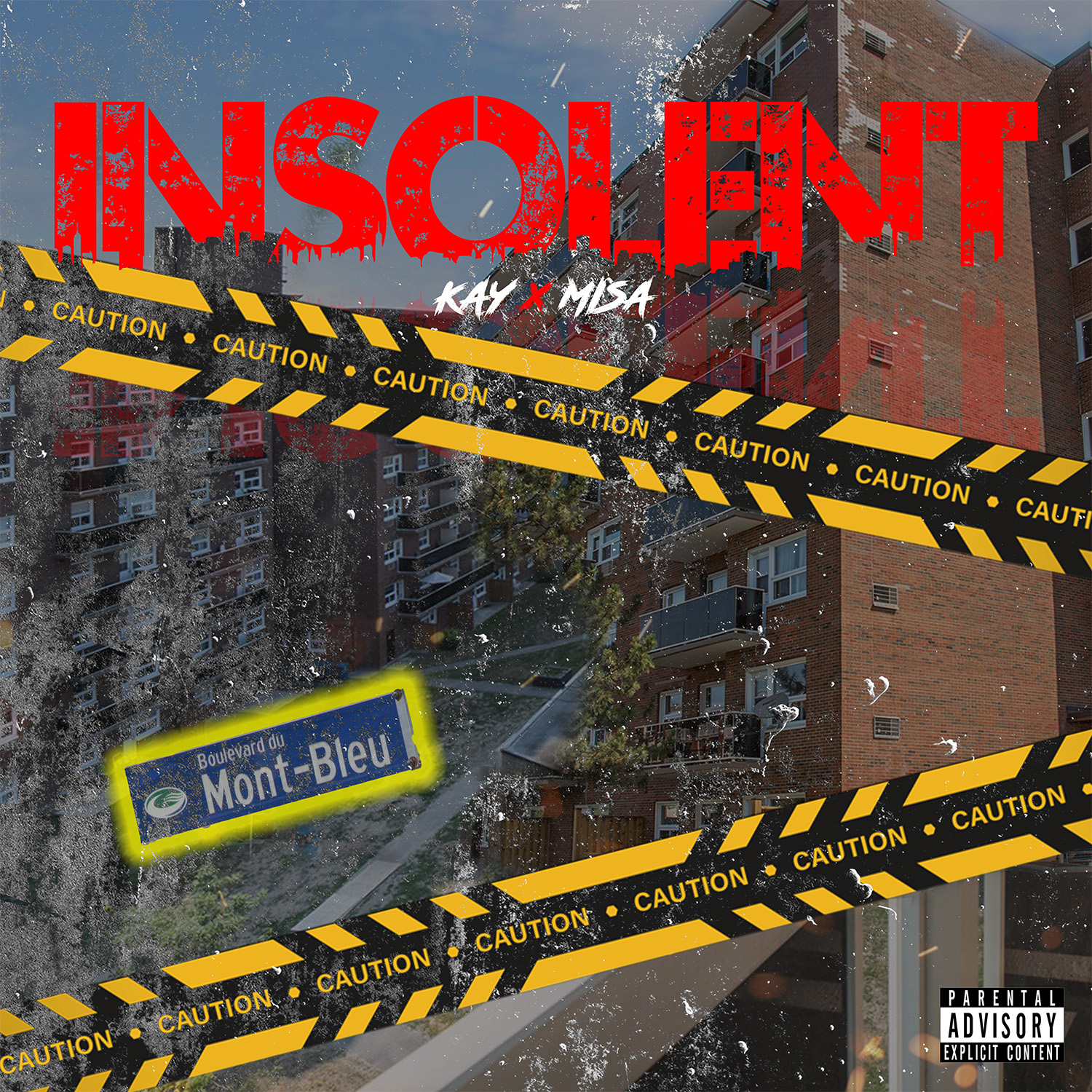Preview of INSOLENT cover art and music video project